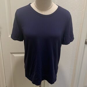 Athleta Navy In Motion Tee